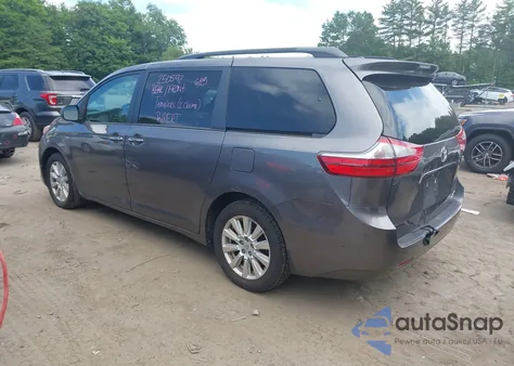 2017 Toyota Sienna Xle 7 Passenger from USA, damaged, VIN 5TDDZ3DC6HS150071